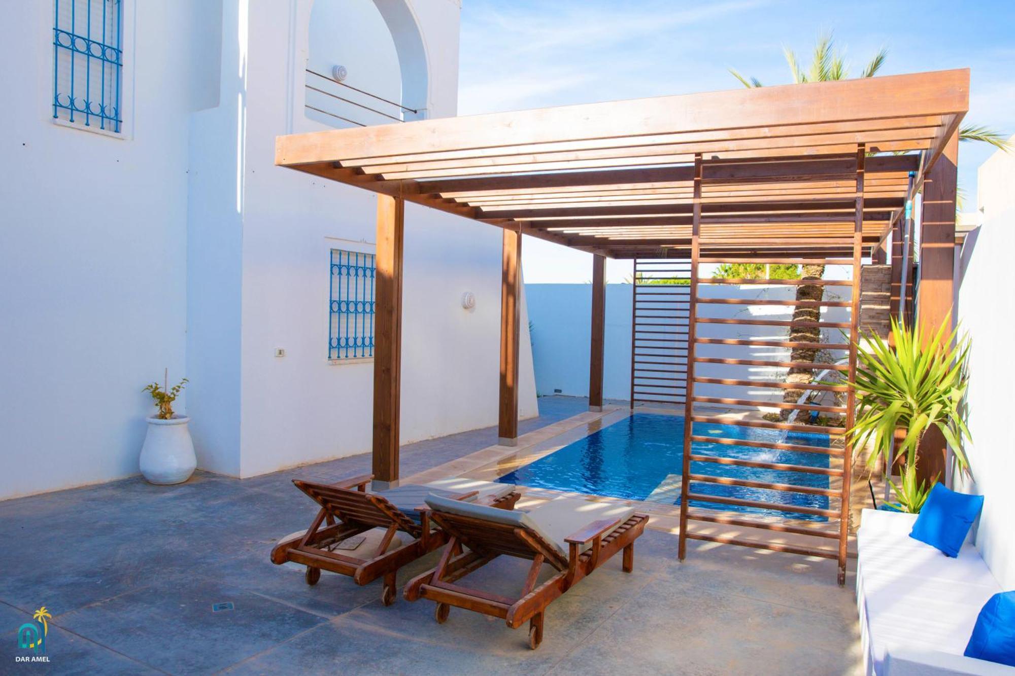 Vila Dar Amel Houmt Souk  Exteriér fotografie